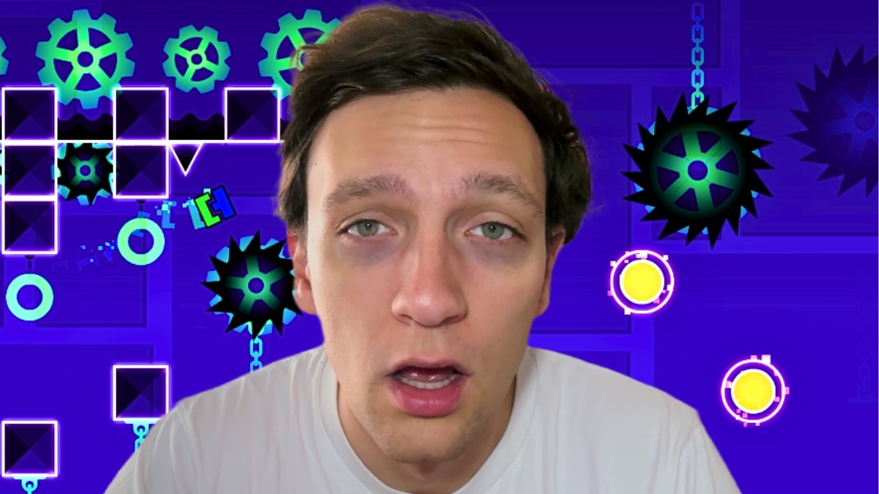 I Tried Beating Geometry Dash WITHOUT DYING. Again. - YouTube