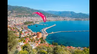 Alanya Paragliding Tour From Antalya, Belek, Side, Alanya #alanyabesttrips #paragliding