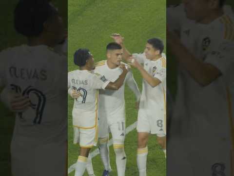 Gabriel Pec First Touch GOLAZO #MLS #LAGalaxy
