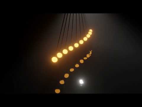 Swinging Pendulum Animation Loop 4K 60fps Quality