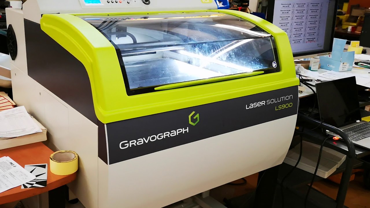 LS900 - LASER DE GRAVURE ET DECOUPE