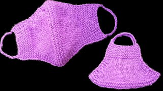 359- Hand Knitted Woolen Face Mask || ऊन से बनाये फेस मास्क