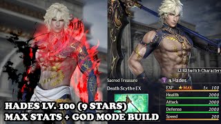 Warriors Orochi 4 Ultimate - Hades Lv. 1000 (9* + GOD MODE WEAPON BUILD + King of Underworld Skin)