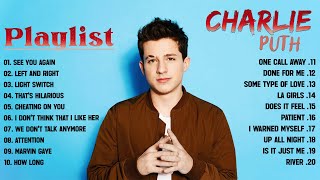 CharliePuth - Best Songs Collection 2024 - Greatest Hits Songs of All Time - Music Mix Playlist