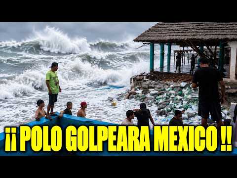 🚨 URGENT! Hurricane Polo threatens to strike Mexico