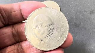 1965 Churchill crown coin