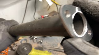 Make a custom exhaust flange on the fast and inexpensive. More cool stuff on the KJ Raycing channel.