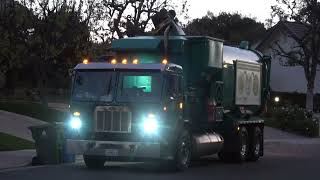 LABOS 520 Yellow Arm Amrep Garbage Truck