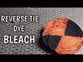 TIE DYE BLEACH (EASY STEP FOR BEGINNERS) | REVERSE TIE DYE