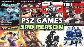 TOP 40 BEST PS2 THIRD PERSON SHOOTER GAMES || PS2 GAMES screenshot 1