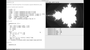 Live Coding: Mandelbrot Set
