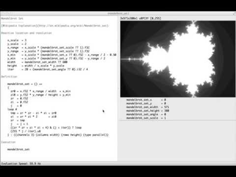 Live Coding: Mandelbrot Set