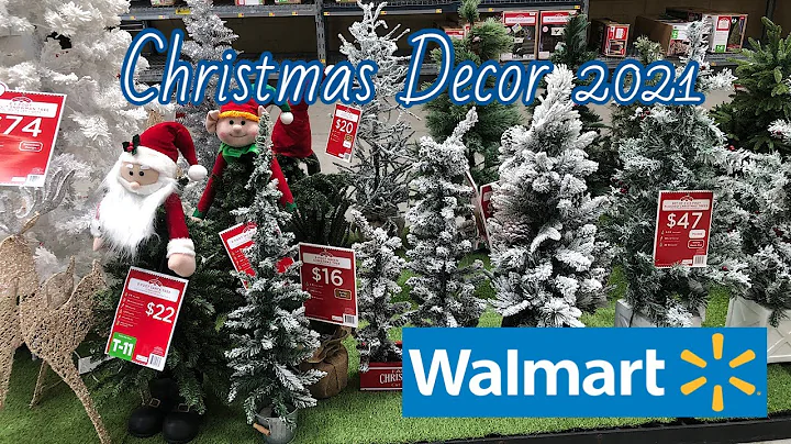 NEW WALMART CHRISTMAS DECOR 2021 ✨ SHOP WITH ME