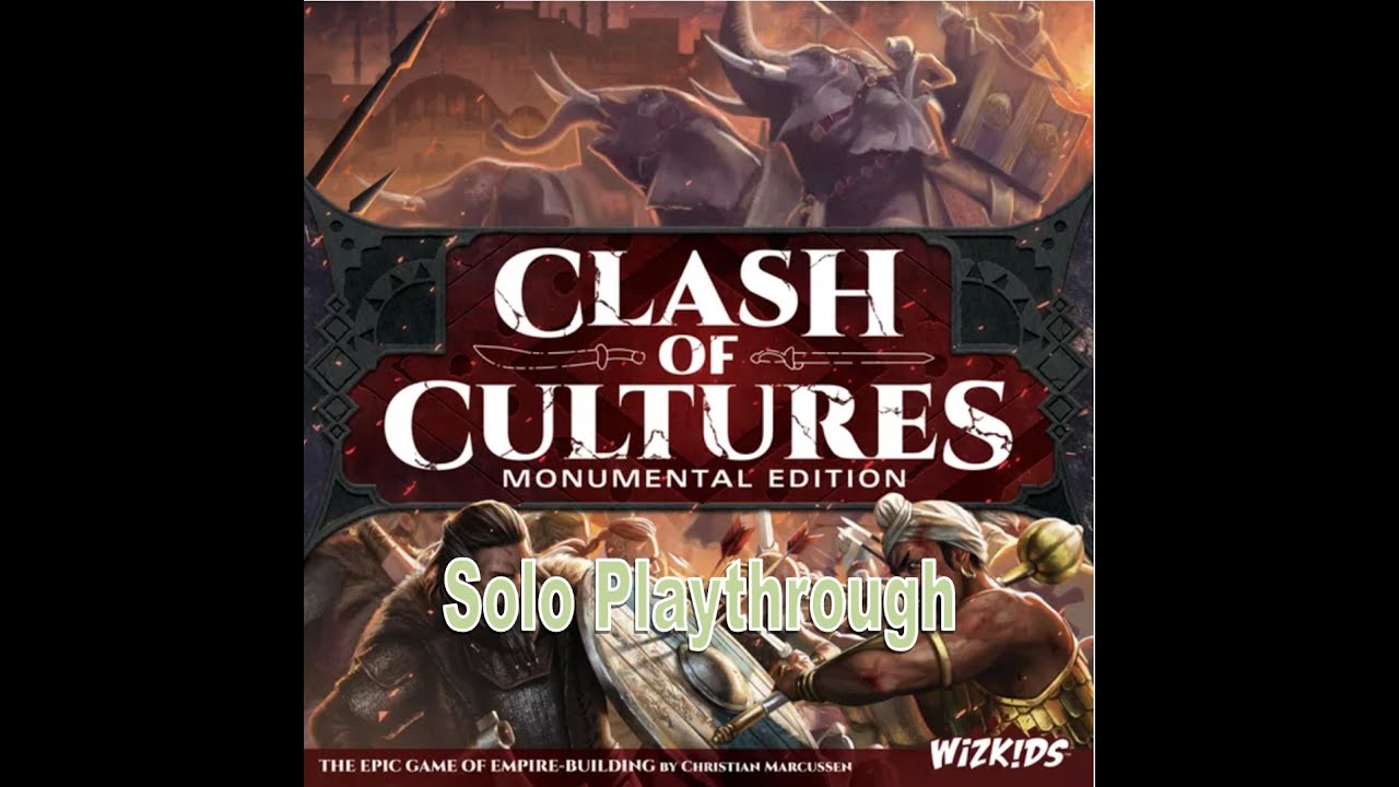 Clash of Cultures: Monumental Edition Solo Playthrough - YouTube