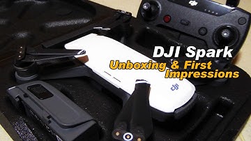 DJI Spark Drone unboxing and first impressions
