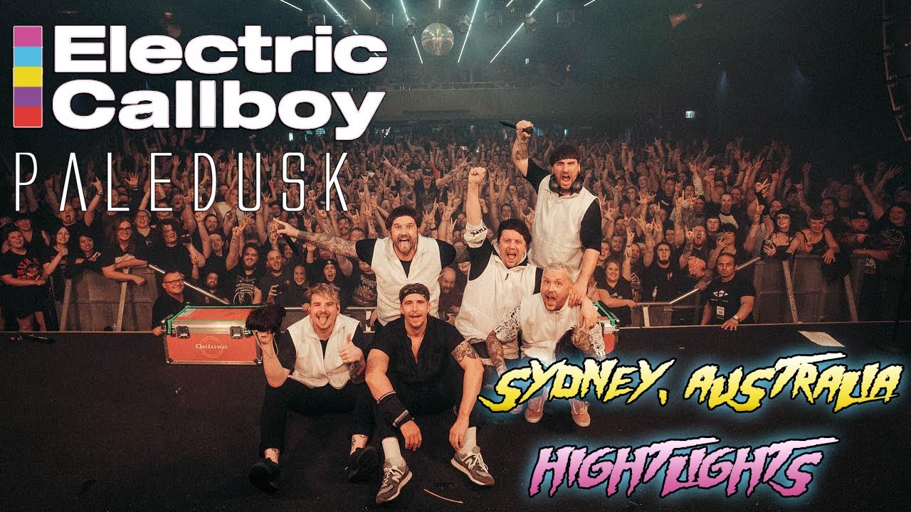 ELECTRIC CALLBOY & PALEDUSK Highlights Sydney Australia 2022 YouTube