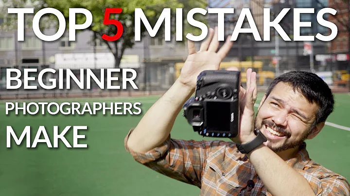 Top 5 Mistakes Beginner Photographers Make