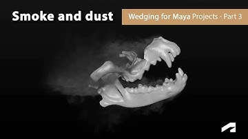 Project-based wedging in Maya - Part 3: Particle and aero advection