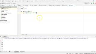 Tester if-kommandoen i python.
