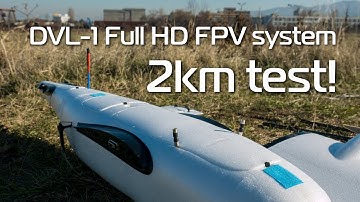 R2Teck DVL-1 Full HD FPV video system - 2km range confirmed, will do more!!