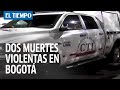 Dos asesinatos violentos en la ciudad de Bogotá