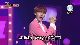 Video thumbnail of "뮤직뱅크 Music Bank - 업텐션 - 넘나 좋은 것 (UP10TION - I LIKE U TOO MUCH).20161223"