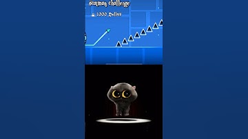 Scummy Scatman in Geometry Dash🤫|#cat #geometrydash #scatman #memes #fyp #shorts #tuff|