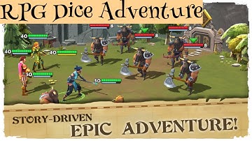 RPG Dice Adventure Gameplay Android | New Mobile Game