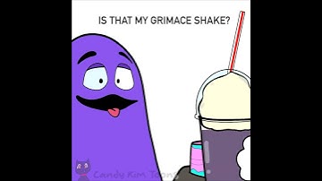 Grimace Shake Smoothie - Alphabet Lore Plays Deadly Game with Maxwell Cat Meme #bananasmoothie