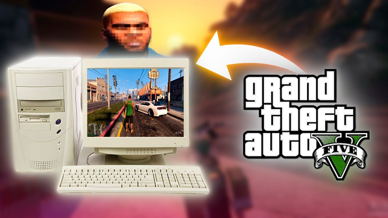 Probé GTA V en una pc de BAJOS RECURSOS (explota)