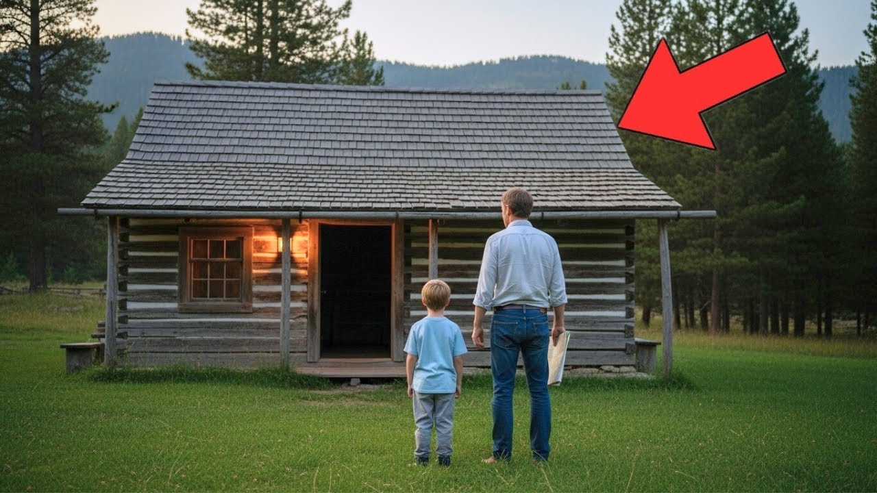 Broke Single Dad Buys $1 Cabin in Mountain — His Son’s Discovery Turns Into a $50 Million Secret