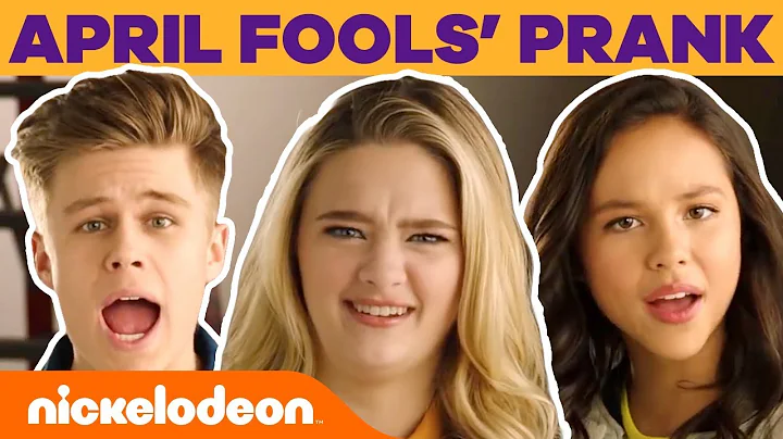 April Fools' Day  Teleprompter Prank w/ Lizzy Gree...