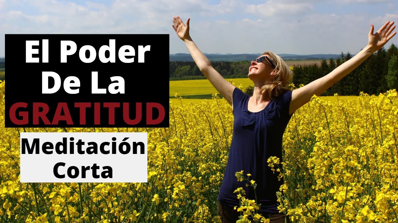 Meditación Corta Para Sentir El PODER DE LA GRATITUD - (Llénate De La ...