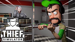 I Broke into a High End Shopping Mall in Thief Simulator?!