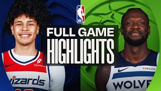 WIZARDS at TIMBERWOLVES | FULL GAME HIGHLIGHTS | November 19, 2025