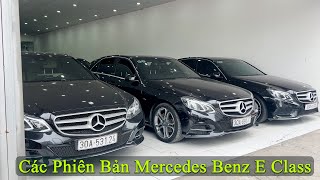 Các mẫu xe ô tô cũ Mercedes E giá đang hấp dẫn dễ tiếp cận