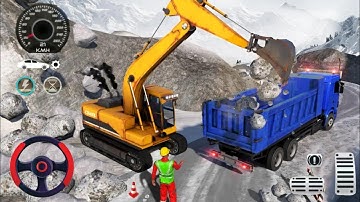 New Heavy Excavator Construction Simulator Games JCB Truck Dumper Game Android Gameplay