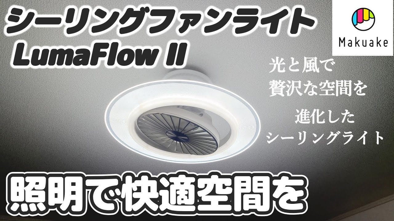 A huge seller at 10,000% [LumaFlow II] The latest ceiling fan