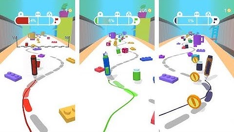 Pen Run Android Gameplay HD (By Ketchapp)