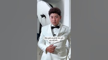 Thái Sơn tóc giả đám cưới hài hước, chú rể rụng tóc nam #thaisontocgia #tocgia #tocgianam