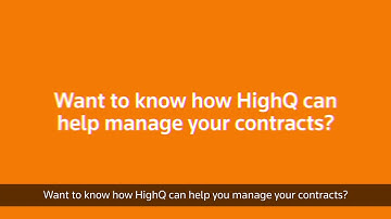 HighQ - Contract Management