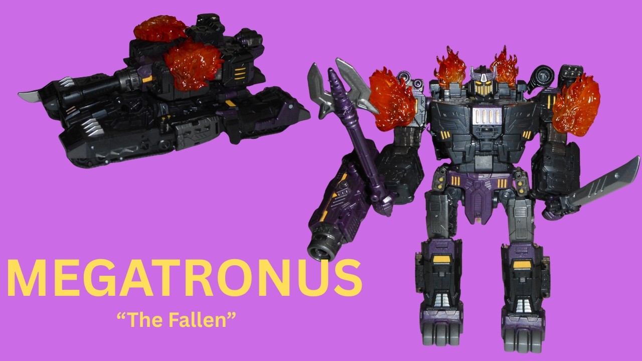 Transformers Megatronus The Fallen Detailed Review