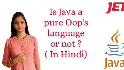 Is Java a pure Oop