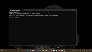 Windows 11 How to know PowerShell version and how can I upgrade