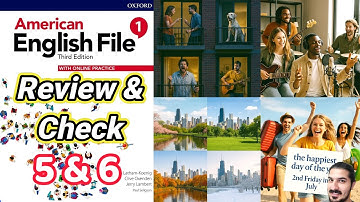 Eenheden 5–6 Herhaling en Controle | Present Continuous, Kan, Data, Muziek, Uitspraak – AEF Boek 1