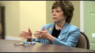 Nan Rich talks with the Daily News editorial board