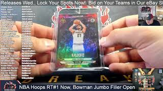 2025 26 Topps NBA Hoops Basketball Random Team #1 2 Jumbo Box Break 5 18 26