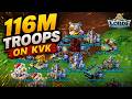 Lords Mobile Found 116m troops target on KVK HUGE Lords Mobile Found 116m troops target on KVK HUGE