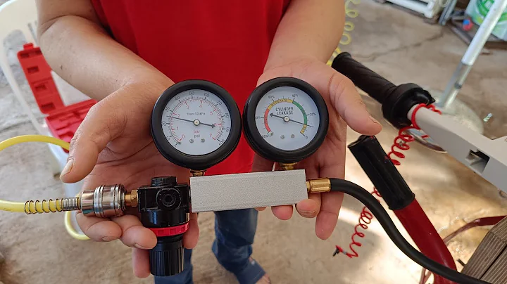 SUZUKI & JOHNSON DF 2.5  4stroke Outboard.  COMPRESSION LEAK DOWN TEST