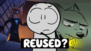 how much from the Original plot was reused in Zootopia 2?